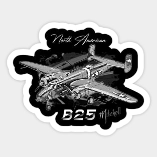 North American B-25 Mitchell Sticker